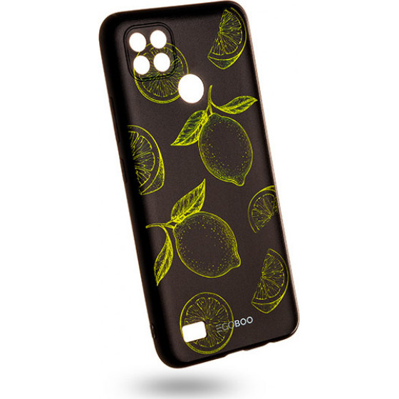 Egoboo Case Mat TPU Lemons Fluo Realme C21 - (RC21DTPULEMF)