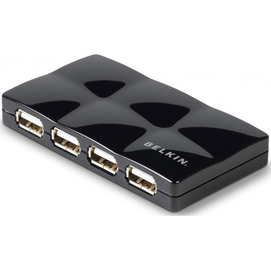 Belkin Hi-Speed USB 2.0 7-Port Mobile Hub - (F5U701cwBLK)