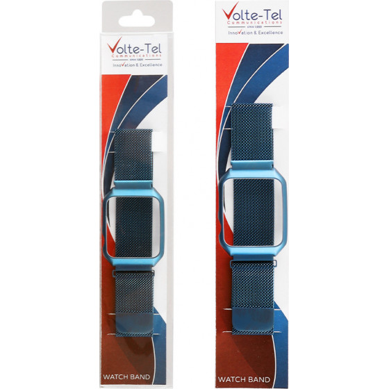 Volte-tel ������� ��������� �� ������� Apple Watch 38mm /Watch 2/Watch 3 22mm Blue - (5205308294495)