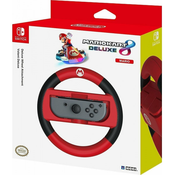 HORI DELUXE WHEEL ATTACHMENT (MARIO) - FOR NINTENDO SWITCH - (NSW-054U)