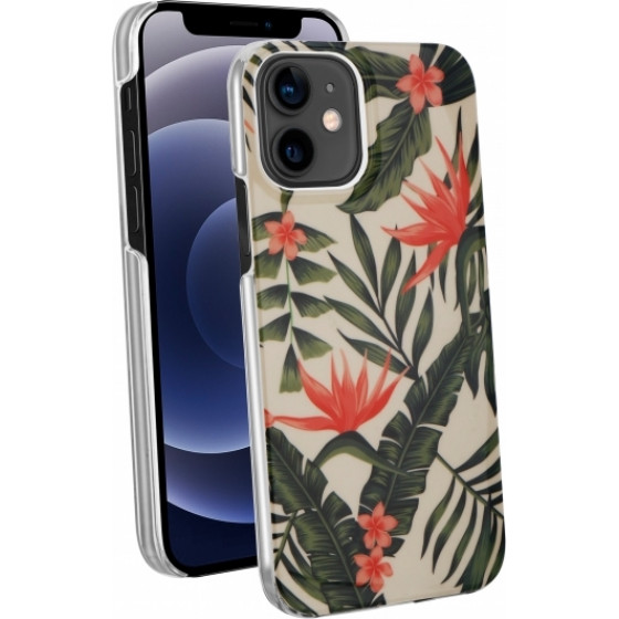 Vivanco Special Edition Floral Cover Iphone 12 Mini Backcover - (62504)