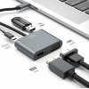 XO HUB001 USB-C Adapter 4in1