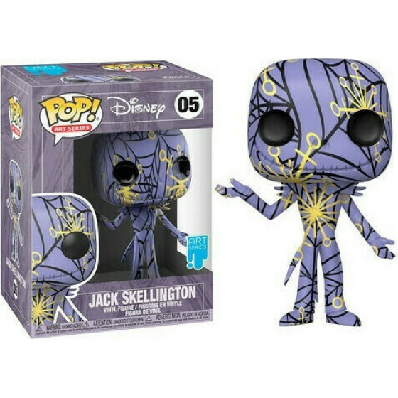 Funko POP! Art Series Disney: Nightmare Before Christmas - Jack Skellington with Case #05 Vinyl Figure