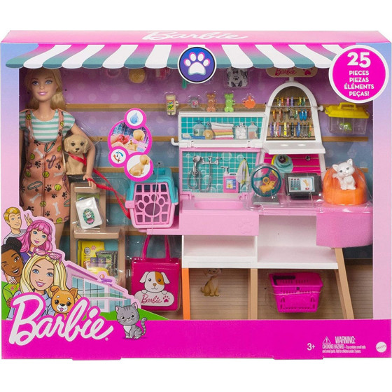 Mattel Barbie: Pet Supply Store Playset (GRG90)