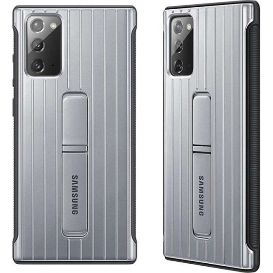 SAMSUNG ���� NOTE 20 N980 STANDING COVER SILVER - (EF-RN980CSEGEU)
