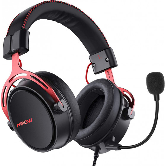 MPOW gaming headset Air SE BH439A multiplatform, 3.5mm, �����-������� - (MPBH439AR)