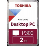 Toshiba HDD 3.5 2TB P300 SATA3 5400RPM Cache 128MB BULK - (HDWD220UZSVA)
