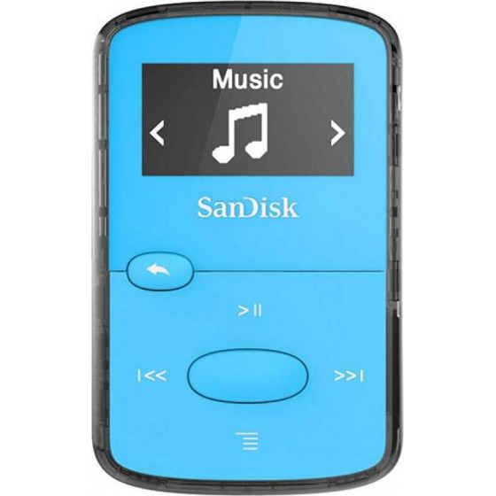 SanDisk MP3 Player SDMX26-008G-E46B ,Clip JAM Blue