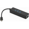 ����������� USB TYPE C �� LAN 1000GBps+ 3xUSB3.0 HQ OEM - (06.005.0055)
