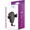 Setty Qi Charger + 360 Inductive Universal Car Holder Air Vent / Dashboard - (GSM098228)