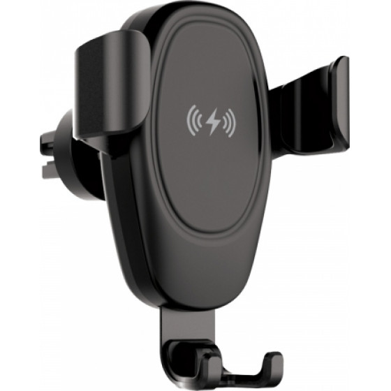 Setty Qi Charger + 360 Inductive Universal Car Holder Air Vent / Dashboard - (GSM098228)