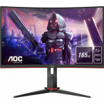AOC Curved Led Ergonomic Gaming Monitor 27 with speakers - (C27G2U/BK)