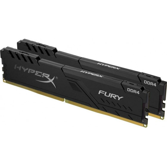 HyperX Fury DDR4-2400 8GB Kit (2 x 4GB) - (HX424C15FB3K2/8)