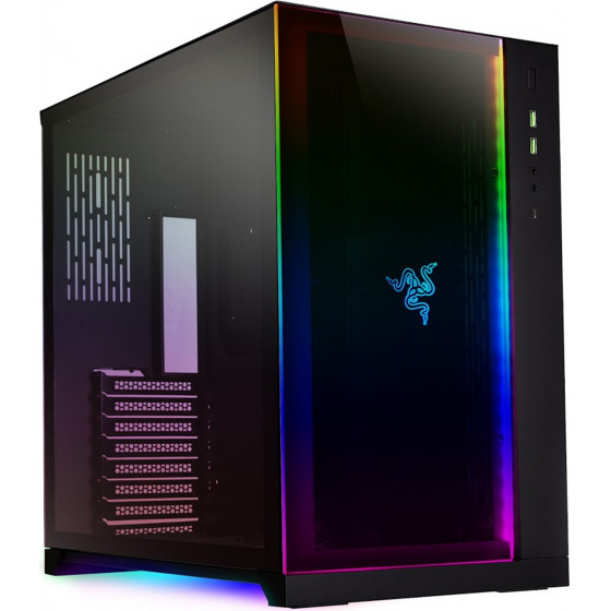 Lian Li PC-O11 Dynamic Razer Edition - Razer Edition EATX/ATX/M-ATX (steel & aluminium) PC Case - (G99.O11DX.40)