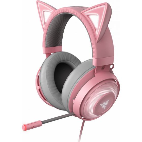 Razer KRAKEN KITTY QUARTZ - Chroma USB Gaming Headset - (RZ04-02980200-R3M1)