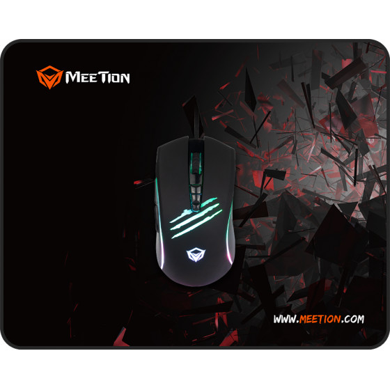 Meetion C011 Combo Mouse / Mouse Pad