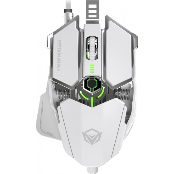 Meetion M990S Mechanical Gaming Mouse / White
