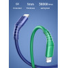 USAMS ������� USB �� Lightning U68 2A 1m ���� - (SJ500USB03)