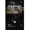 USAMS earphones �� ��������� US-SJ482 Type-C 10mm 1.2m ����� - (HSEP4301)