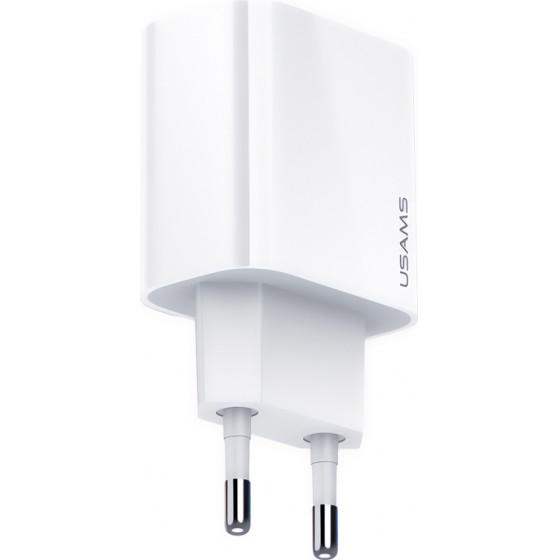 USAMS ��������� ������ US-CC118 1x type-C PD3.0 20W 3A ������ - (CC118TC01)