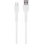 Maxlife Usb To Micro Usb Data Cable 1m 3A White - (MXU-04)