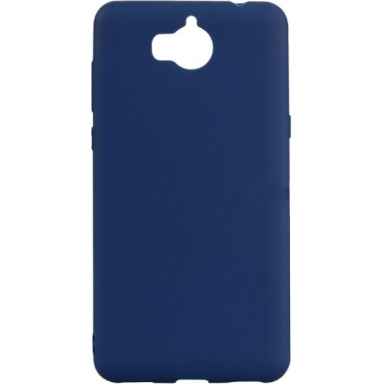 Senso Soft Touch Huawei Y6 2017 Blue Backcover - (SESTHUAY617BL)