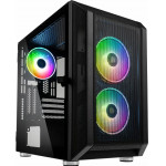 Kolink Citadel Mesh ARGB Micro-ATX Tower Tempered Glass PC Case (3 PWM fans) - (GEKL-076)