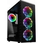 Kolink Observatory Lite Mesh RGB Mid-Tower - Tempered Glass - Black - (GEKL-066)