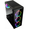 Kolink Observatory Lite RGB Midi-Tower - Tempered Glass - Black - (GEKL-065)