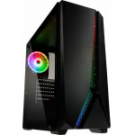 Kolink Quantum RGB Midi Tower Tempered Glass PC Case (E-ATX, 340mm GPU, panel) - (GEKL-053)