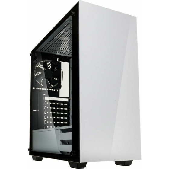 Kolink Stronghold Midi-Tower, Tempered Glass PC Case - white - (GEKL-041)