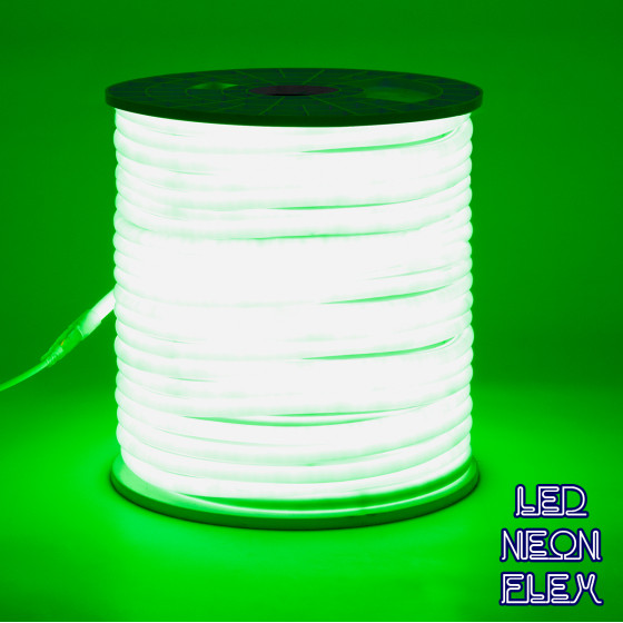 GloboStar TUBE 360� Degree Neon Flex Epistar LED SMD 2835 1m 12W/m 120LED/m 1212lm/m 360� DC 230V ��������� IP68 ������� Dimmable - (70594)