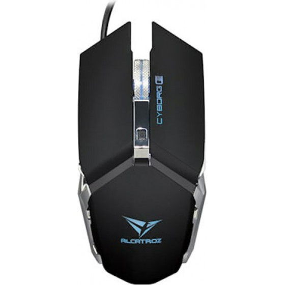 ALCATROZ 5-CLICK GAMING MOUSE 3200CPI CYBORG C2 - (CYBORGC2)