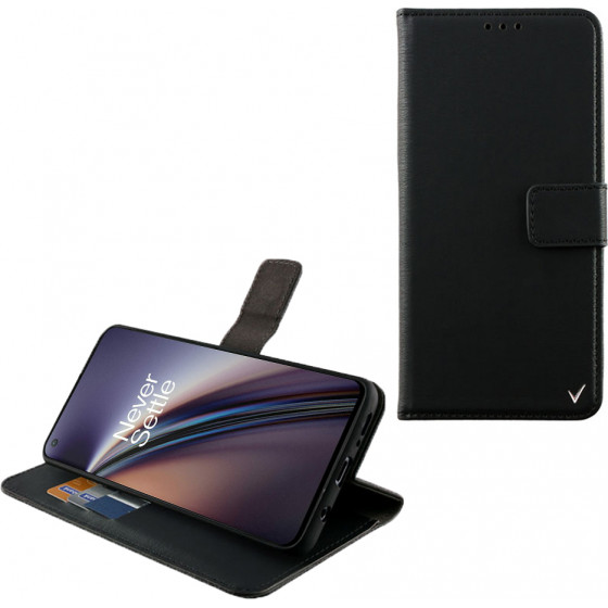 VOLTE-TEL ���� ONEPLUS NORD CE 5G 6.43 ALLURE MAGNET BOOK STAND CLIP BLACK - (5205308295706)