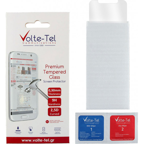 VOLTE-TEL TEMPERED GLASS IPHONE 13 MINI 5.4 9H 0.30mm 2.5D FULL GLUE - (5205308294853)