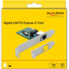 DeLock ����� ��������� PCI �� 1x RJ45 Gigabit LAN 1000Mbps - (90381)