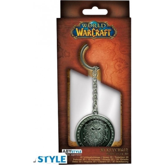 Abysse World of Warcraft Alliance 3D Keychain (ABYKEY303)