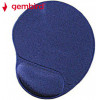 GEMBIRD GEL MOUSE PAD WITH WRIST REST BLUE - (MP-GEL-B)