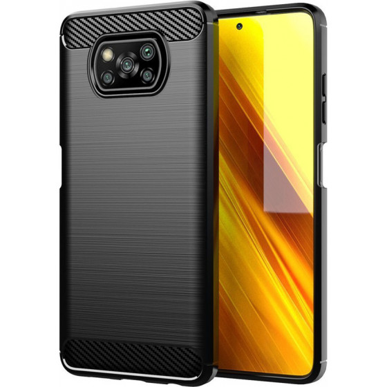 Powertech ���� Carbon ��� Xiaomi Poco X3 NFC/X3 Pro ����� - (MOB-1645)