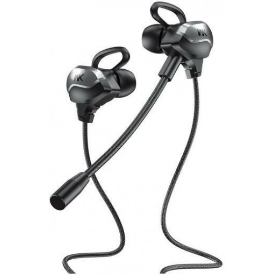 WK Gaming Earphones Black - (ET-Y30)
