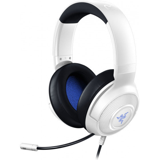 Razer KRAKEN X WHITE - PC/PS4/PS5/XBOX Wired Audio Jack Gaming Headset - (RZ04-02890500-R3M1)