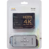 POWERTECH HDMI Amplifier Switch 5 in 1 , 4K, 3D, Remote Control - (PTH-052)
