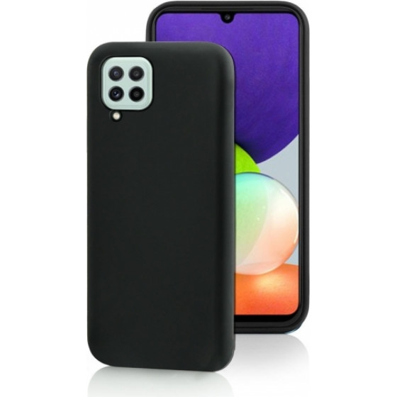 Fonex Tpu Case 0.6mm Samsung A22 5G Black Backcover - (BLK1567B)