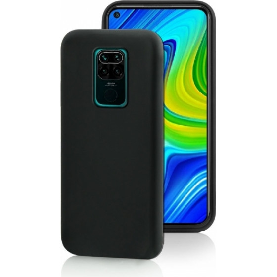 Fonex Tpu Case 0.6mm Xiaomi Redmi Note 9S / 9 PRO Black Backcover - (BLK1476B)
