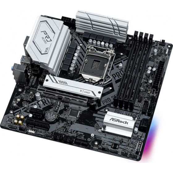 Asrock ������� H570M Pro 4 4x DDR4 s1200 USB 3.2 mATX - (H570M-PRO4)