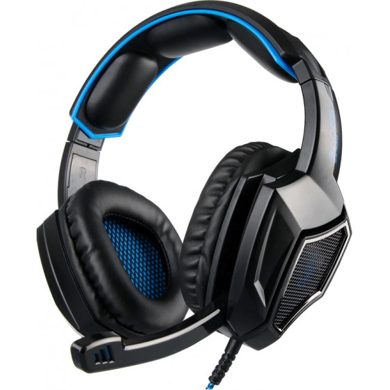 Sades gaming headset SA-920 Plus 3.5mm 40mm ���� - (SA-920-BL)