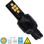 GloboStar ����� ����������� T20 - 7440 - W21W 2nd Generation Can-Bus Series LED 12 SMD 3030 8W 960lm 360� DC 12V IP20 ��������� - (81158)