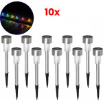 GloboStar ��� 10 �������� �������� ������ ��������� LED SMD 1W 90lm �� ������������ �������� 600mAh - ������������ ����� �� ��������� ������-������ ��������� IP65 ������ ����� ��������� ��������� RGB - (71522-10)