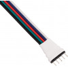 GloboStar RGB+W Connector �� 15cm ������� 5 PIN - (70696)