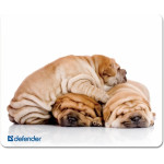 Defender Mousepad Silk 230X190X1.6mm (PUPPIES) - (50706-04)